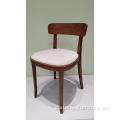 Popolare Dinning Chair Dinning con rattan e legno massiccio